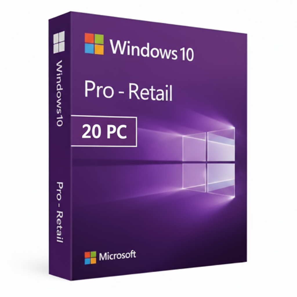Win 10 Pro Retail 20pc