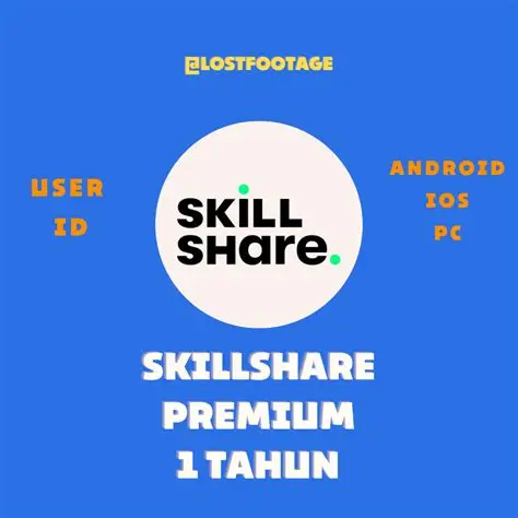 Skillshare Premium 1 year